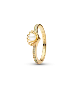 Disney Princess Ariel Shell Treated Freshwater Cultured Pearl Ring