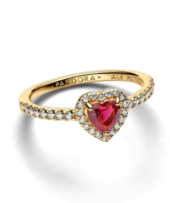 Alternative view of Elevated Heart Ring