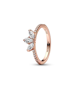 Alternative view of Sparkling Herbarium Cluster and Wish Ring Set