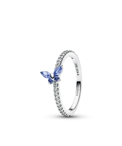 Alternative view of Winter Blue Butterfly Jewelry Set