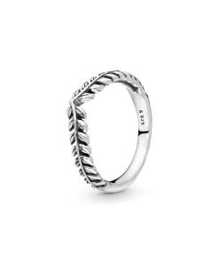 Wheat Grains Wishbone Ring