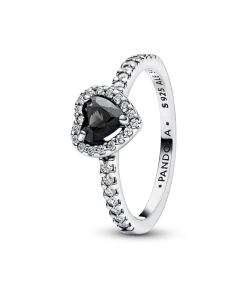 Black Hearts Ring Set