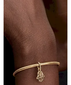Alternative view of Protective Hamsa Hand Dangle Charm