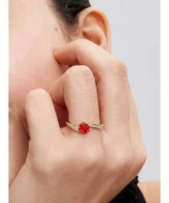 Alternative view of Disney Beauty and the Beast Enchanted Rose Ring