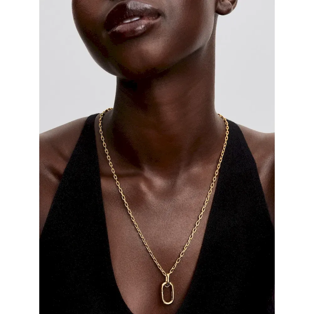 Cupid Medallion Charm Necklace Set - Image 5