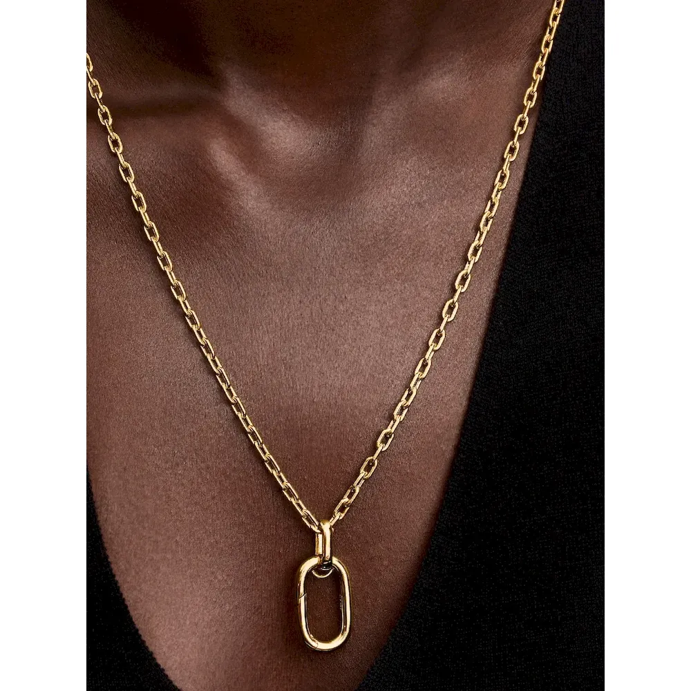 Cupid Medallion Charm Necklace Set - Image 4