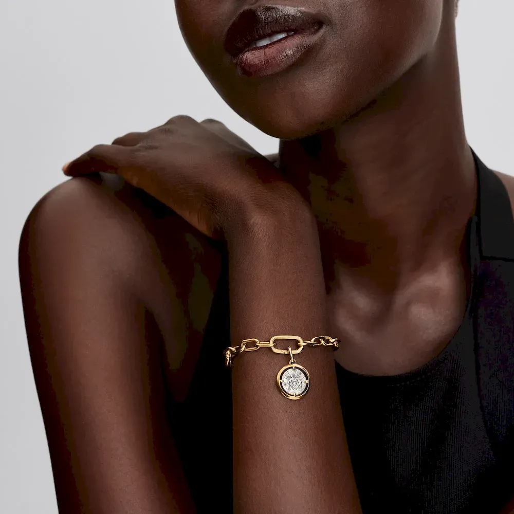 Cupid Medallion Charm Necklace Set - Image 10