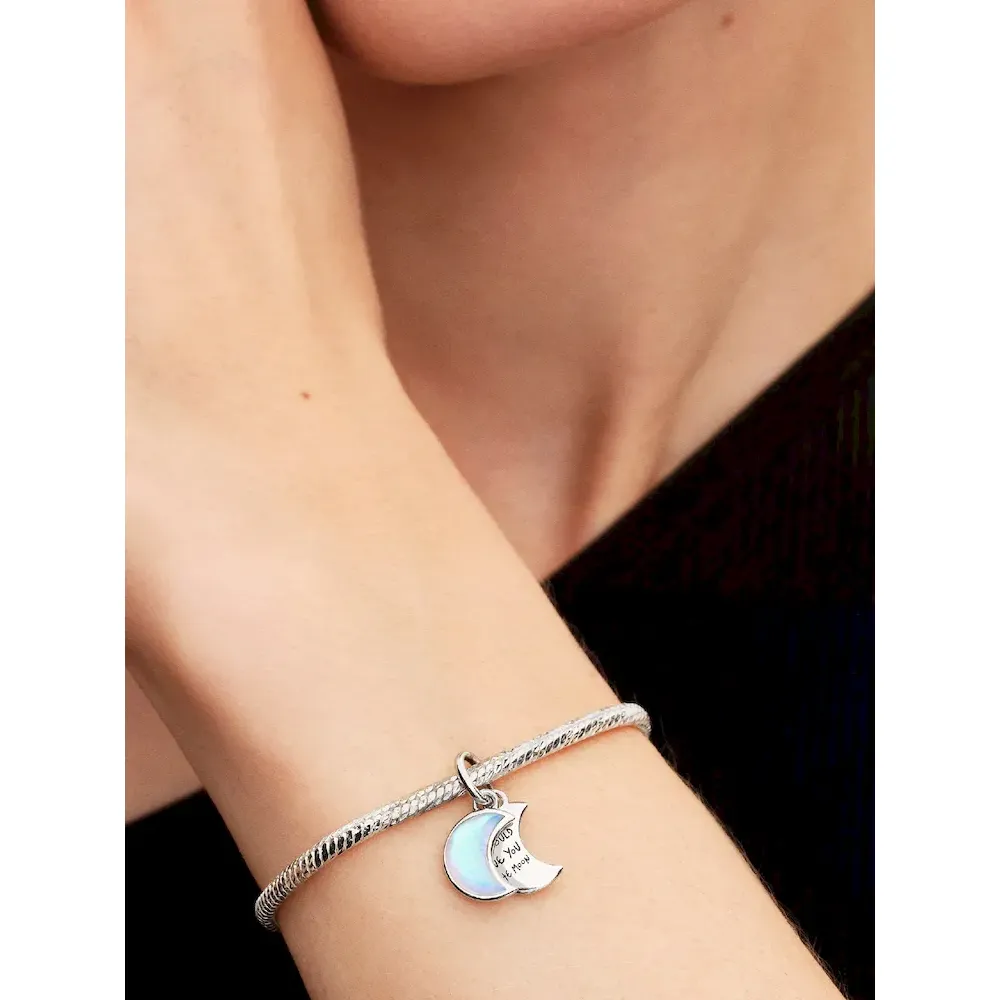 Crescent Moon Charm Bracelet Set - Image 6