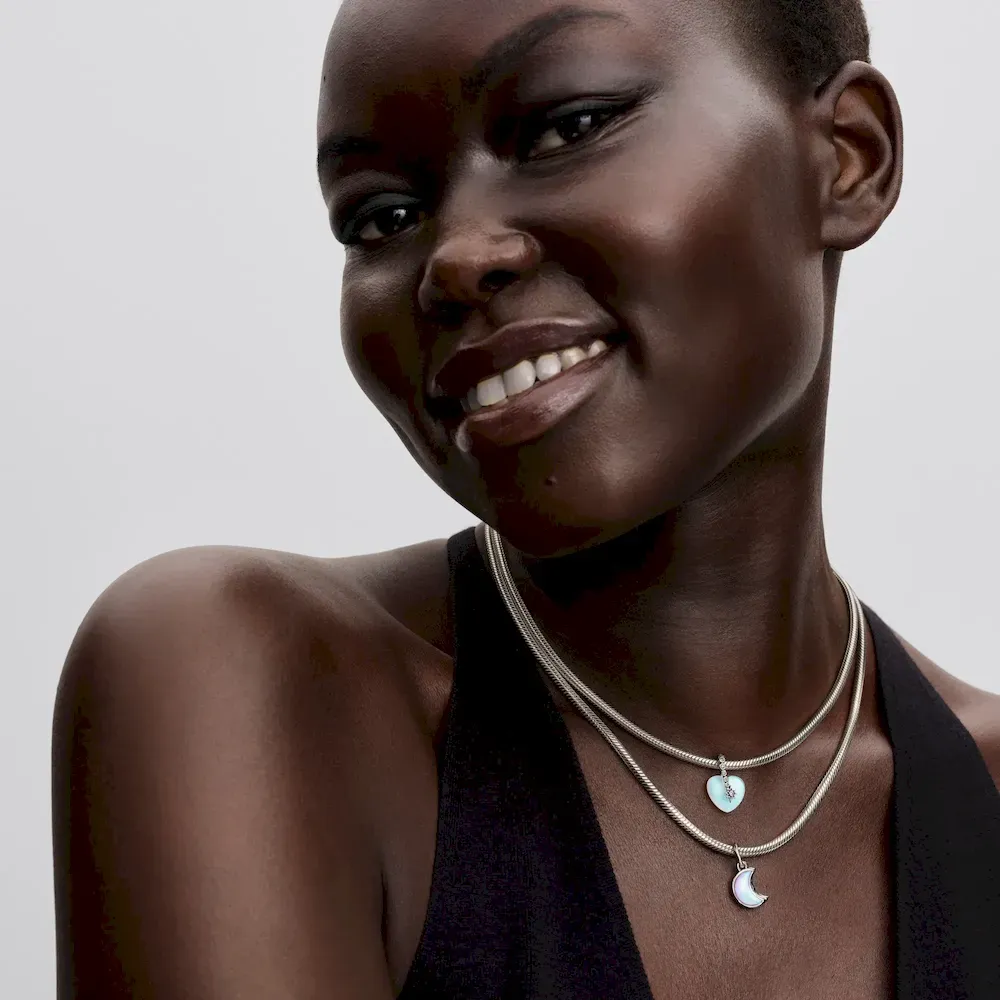 Crescent Moon Charm Bracelet Set - Image 9