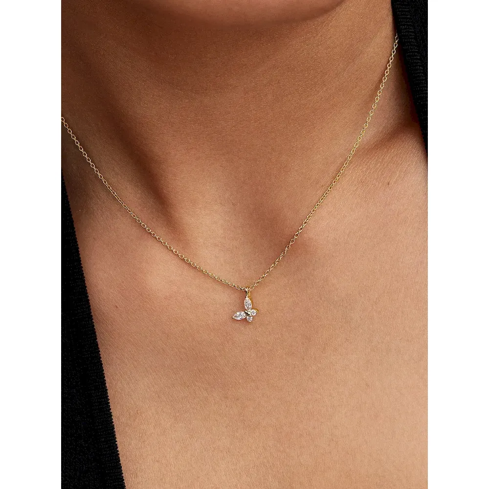 Butterfly Pendant Necklace - Image 2