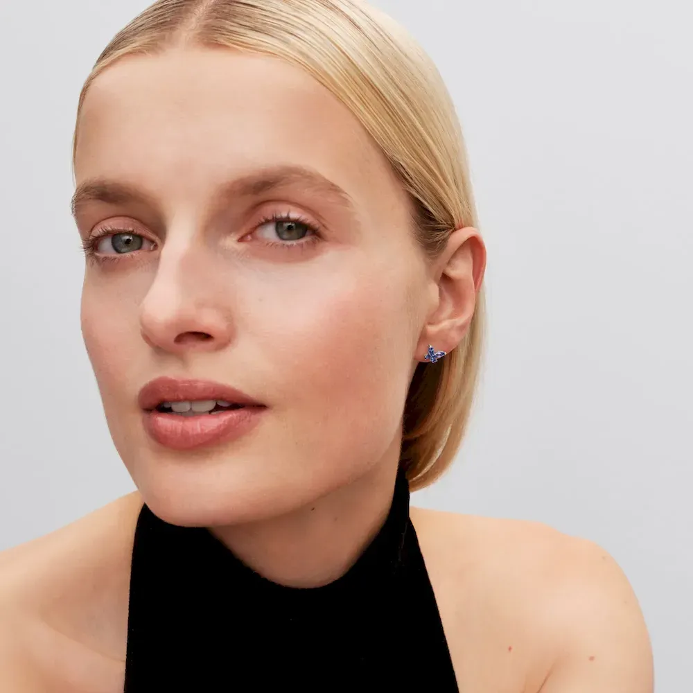 Butterfly Stud Earrings - Image 4