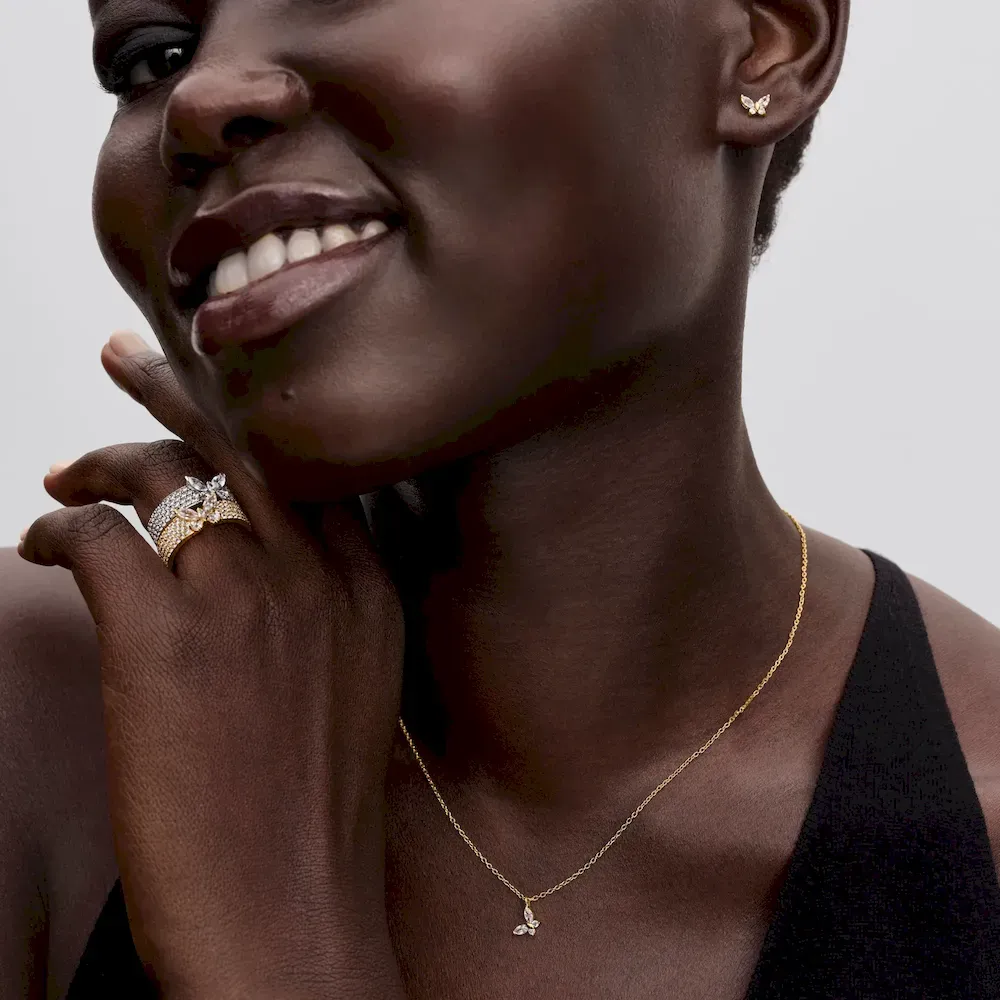 Butterfly Pendant Necklace - Image 3