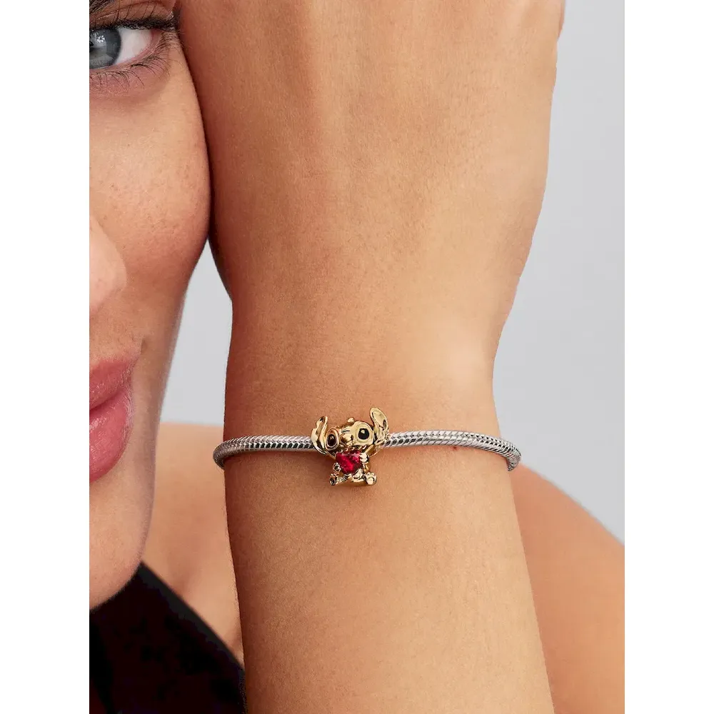 Disney Stitch Heart Charm - Image 2