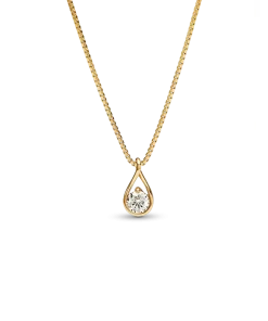 Pandora Infinite 14k Gold Lab-grown Diamond Pendant Necklace