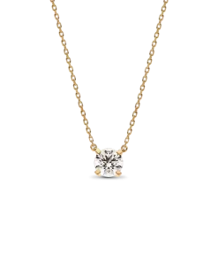 Pandora Era 14k Gold Lab-grown Diamond Pendant Necklace