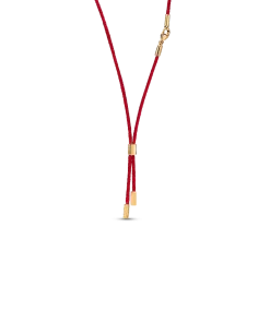 Pandora Talisman Red Recycled Polyester Cord Necklace