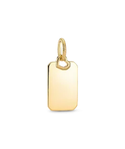 Engravable Rectangle Tag Pendant