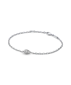 Pandora Infinite Sterling Silver Lab-grown Diamond Chain Bracelet