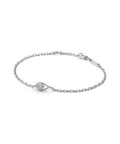 Pandora Infinite Sterling Silver Lab-grown Diamond Chain Bracelet