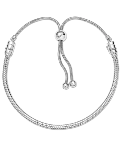 Alternative view of Snake Chain Slider Bracelet
