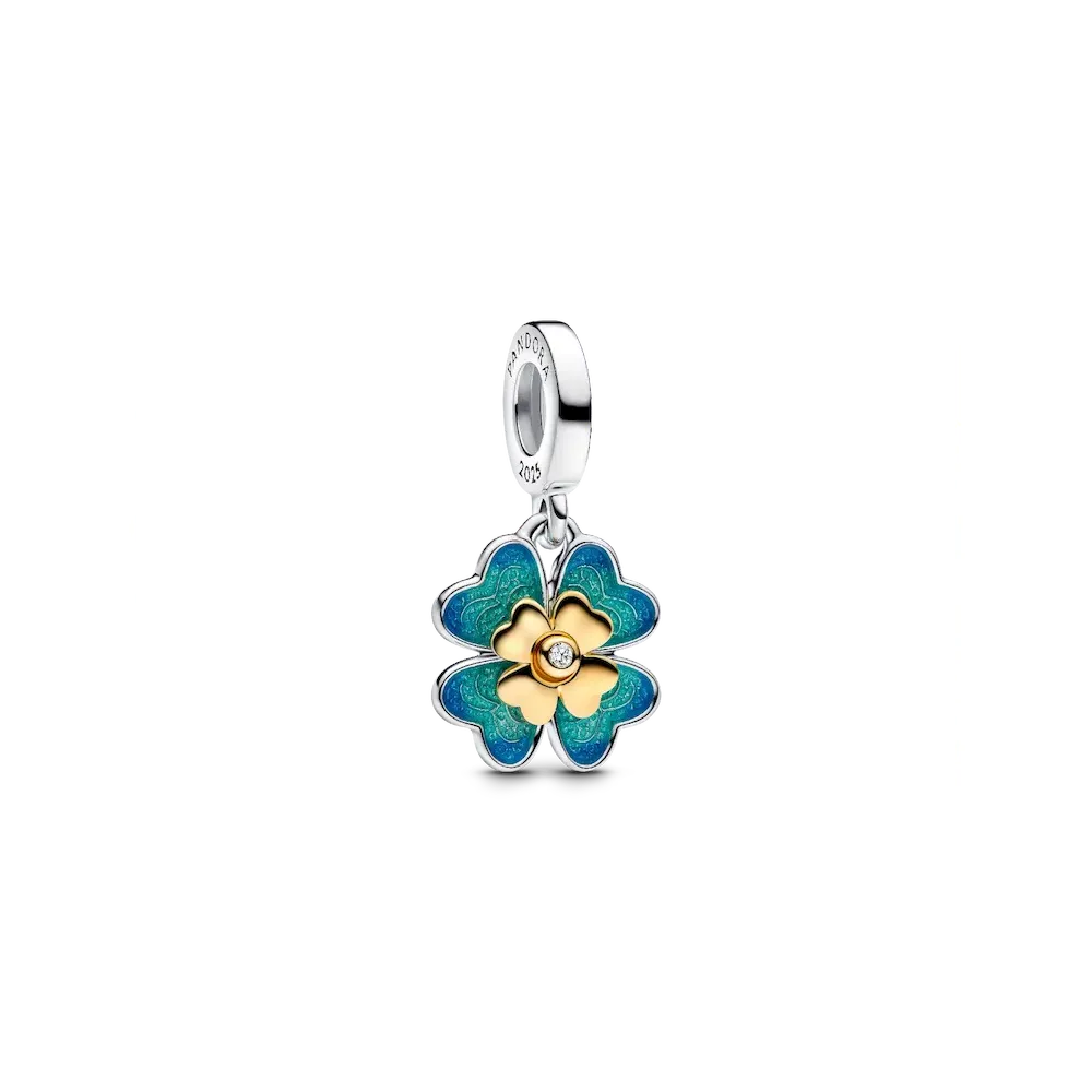 2025 Four Leaf Clover Lab-Grown Diamond Dangle Charm