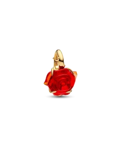 Disney Beauty and the Beast Enchanted Rose Dangle Charm