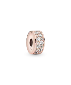 Clear Pavé Clip Charm