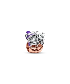 Disney Mickey Mouse & Minnie Mouse Halloween Pumpkin Charm