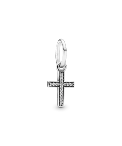 Sparkling Cross Dangle Charm