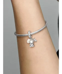 Alternative view of Baby Teddy Bear Dangle Charm