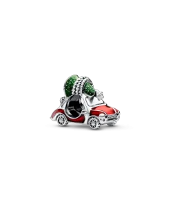 Festive Car & Christmas Tree Charm