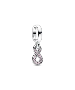 Sparkling Infinity Dangle Charm