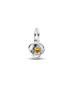 Honey Eternity Circle Dangle Charm