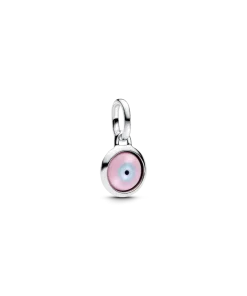 Engravable Evil Eye Murano Glass Mini Dangle Charm