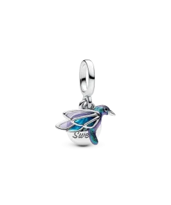 Hummingbird Double Dangle Charm