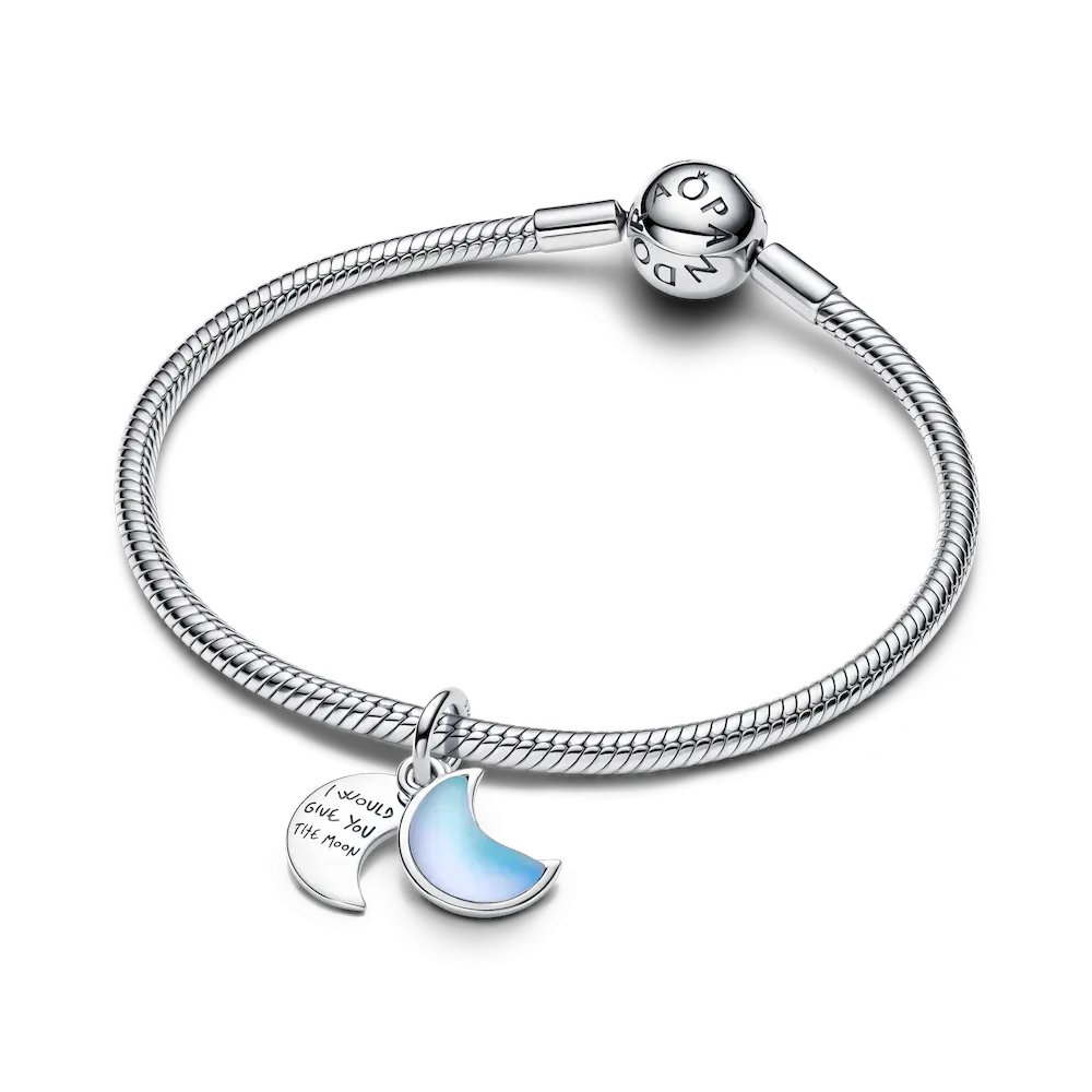 Crescent Moon Charm Bracelet Set - Image 10