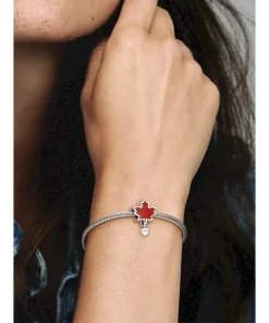 Alternative view of Canada Red Maple Leaf Charm