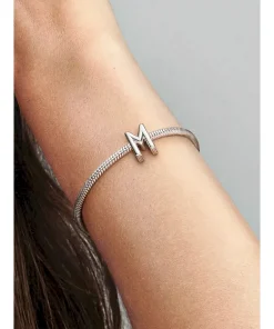 Alternative view of Letter M Alphabet Charm