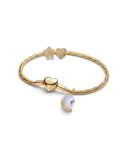 Crescent Charm Bracelet Set