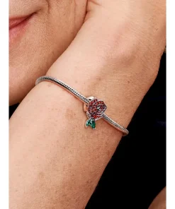 Alternative view of Sparkling Rose in Bloom Charm