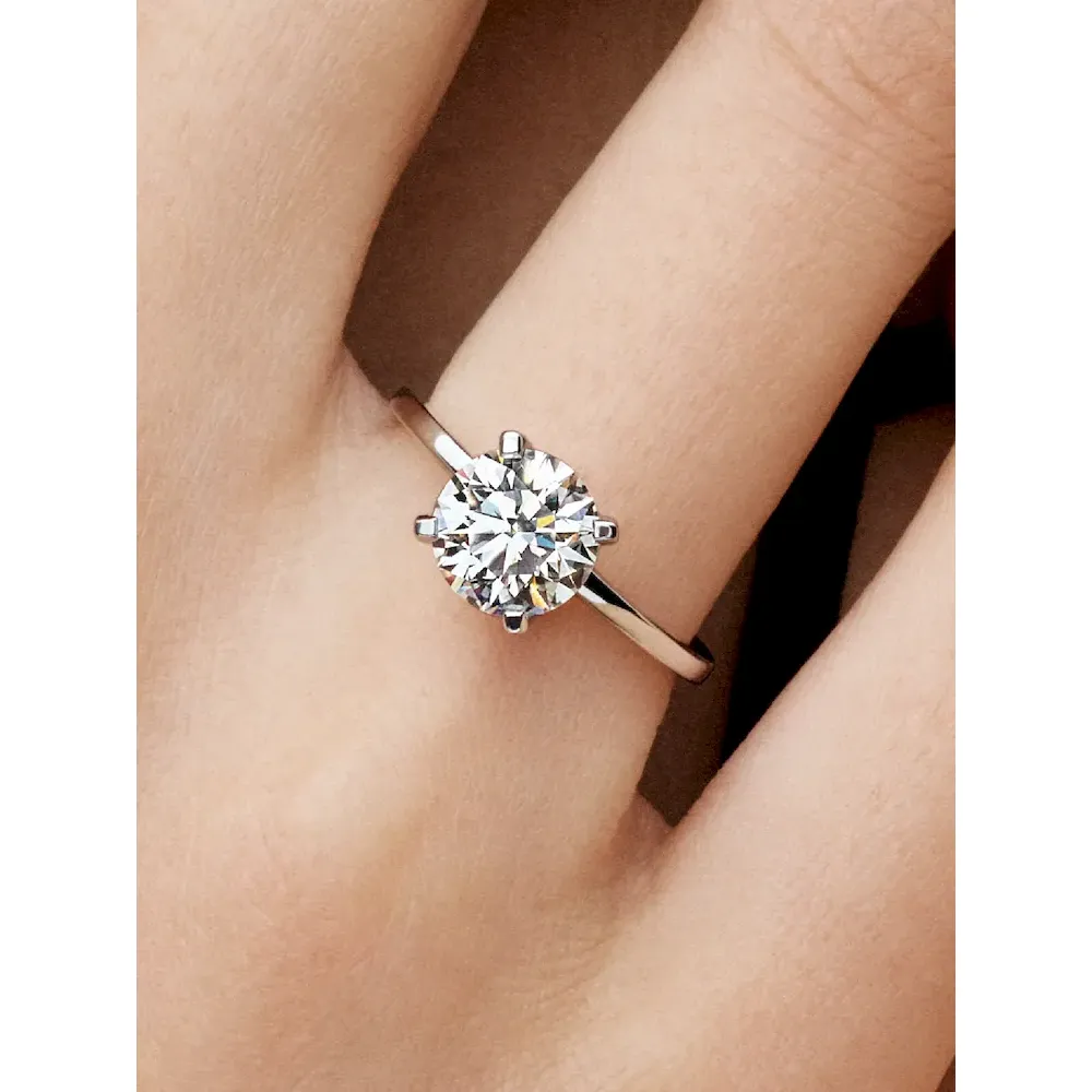 Pandora Era 14k White Gold Lab-grown Diamond Ring - Image 2