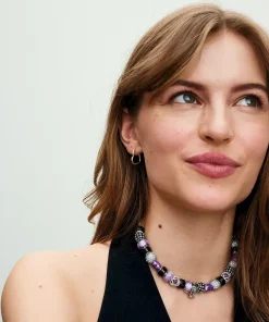 Alternative view of Black Mini Murano Glass Charm